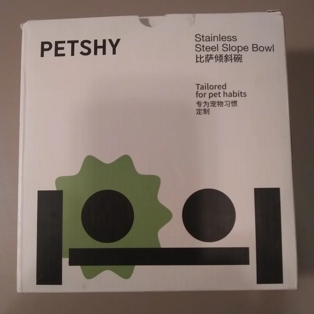Stainless Steel Slope Bowl for Pets